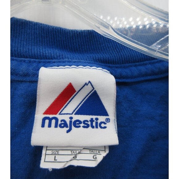 New York Mets Ike Davis Jersey Shirt Large Majestic Baseball MLB - Picture 10 of 12